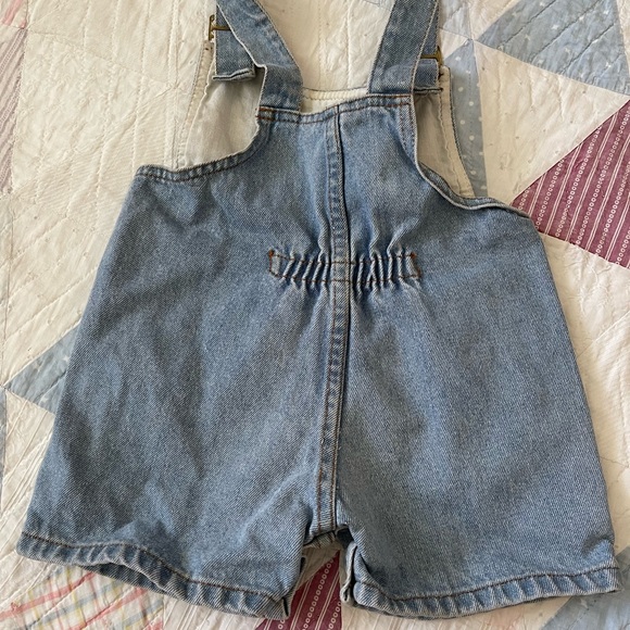 Vintage denim toddler overall shorts - Picture 8 of 8